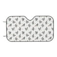 thumbnail image 7 of Balery Funny Chicken Print Car Windshield Sun Shade,Windshield Sunshade for Car Pickup Truck SUV Accessories-Medium, 7 of 7