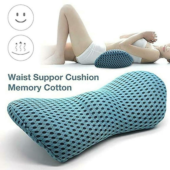 Ycandiee Lumbar Support Pillow, Lumbar Pillow, Back Pillow for Low Back Pain Relief, Ergonomic Car Seat, Office Chair, Recliner and Bed