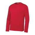 thumbnail image 1 of Gravity Threads Youth Long-Sleeve Moisture WickenIng Shirt - True Red - Small, 1 of 1