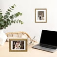 thumbnail image 6 of 4x6 Picture Frame – Matte Gold Ornate Vintage Gallery Wall Photo Frame with Mat for 3.5x5, 6 of 8