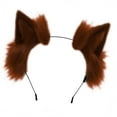 thumbnail image 4 of oreja diadema fiesta sombreros accesorios de disfraz py, Navidad, representaciones , marrón Hugo sombreros de cosplay, 4 of 8