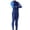 Blue, variant on Mens Fullsuit Men's Color Block Long Sleeve Diving Suit Swimsuit Summer Autumn Blue L