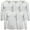 (Henley) White & White & White & White & White, variant on 5-Pack Men's Thermal Shirts - Waffle Knit Henley & Crew Neck Styles, Long Sleeve, Soft & Warm Layers for Winter
