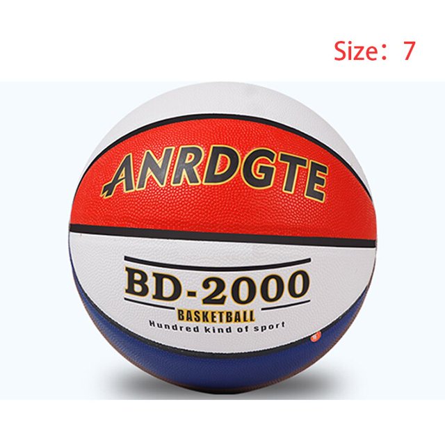 Recreación y Deportes al aire libre rojo blanco azul baloncesto tamaño 5/6/7 Material de PU partido tren baloncesto Topu Fivean unisex