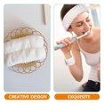 thumbnail image 4 of Shisuyan Sweat Absorption Headbands Practical Pink Flannel 1 Set 7.9x2in, 4 of 8
