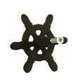 thumbnail image 3 of Chesapeake Bay Ltd Brown Cast Iron Nautical Ship Wheel Drawer Pulls/ Knobs (Set of 12), 3 of 3