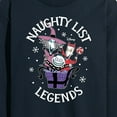 thumbnail image 3 of The Nightmare Before Christmas - Naughty List Legends - Men's Long Sleeve T-Shirt, 3 of 5
