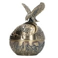 thumbnail image 1 of Eagle Ashtray, Skid Resistance Pads 3 Fixing Slots Practical Cool Ashtrays  For Restaurant, 1 of 8