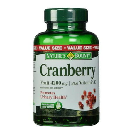  Cranberry Plus Vitamine C 4200 mg gélules 250 ch (Pack de 6)