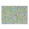 thumbnail image 1 of Pastel Cutting Board, Colorful Squares Pattern Checkered Mosaic Style Mottled Cubical Tile Grid Print, Decorative Tempered Glass Cutting and Serving Board, Small Size, Multicolor, by Ambesonne, 1 of 1
