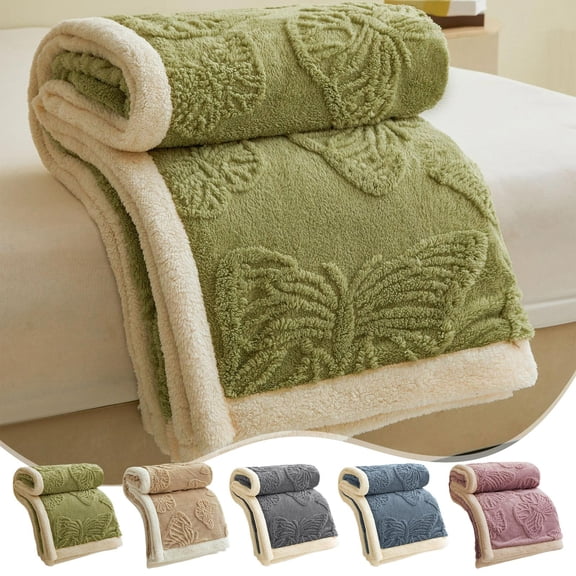 Xuniizn Soft Blankets, Throw Blanket for Couch, Flannel Sherpa Blanket Fleece Blanket for Adults, Cozy, Plush, Thicken, Reversible, Machine Washable, Purple