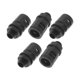 thumbnail image 1 of Glands de cable M12x1.5 Unique Bargains 13mm / 0.51" Junta impermeable de campana recta PA6 Nylon Negro 5 Pcs, 1 of 1