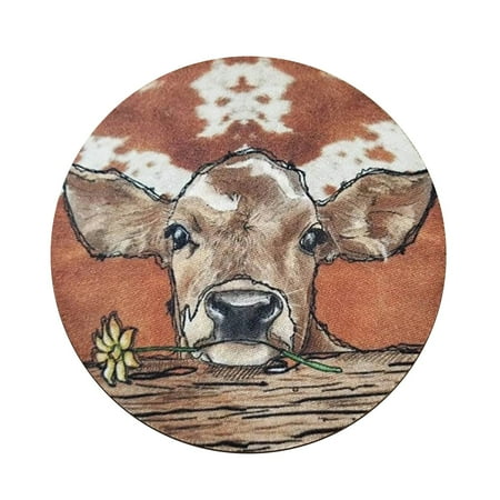 

ASEIDFNSA Japanese Kitchen Gadgets Rustic Dress Set Cow Desktop Tea Cup Mat Desktop Decoration Ornament