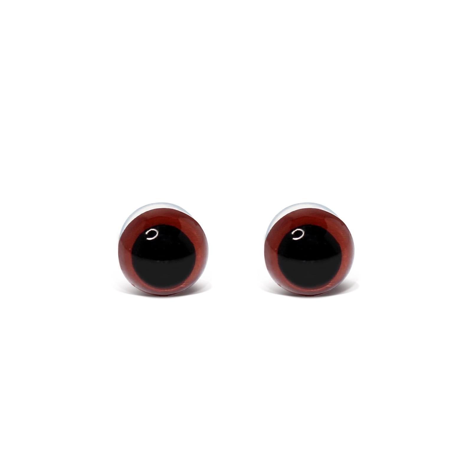 12 Pack: 9mm Craft Eyes with Plastic Washers by Loops & Threads