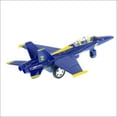 thumbnail image 2 of 9" X-Planes US Navy F-18 Hornet Blue Jet Toy with Pull Back Action, 2 of 4