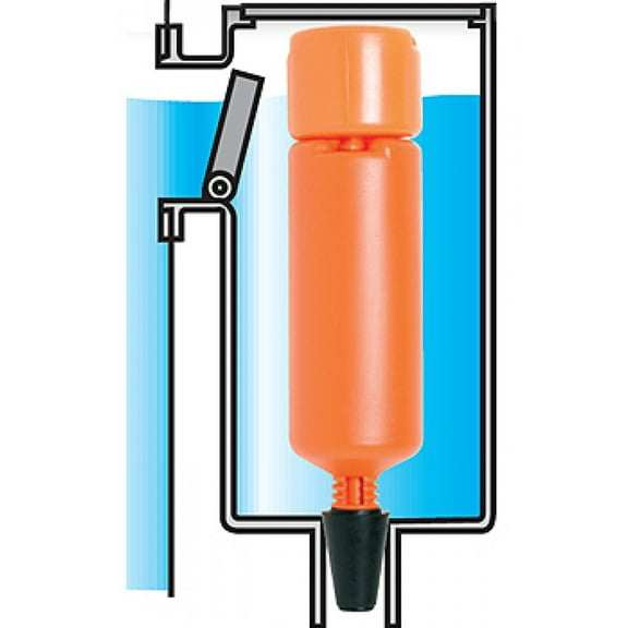 Pool Essentials Compensator 9-inch Winter Skimmer Guard for Swimming Pool Skimmer