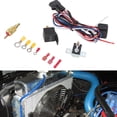 thumbnail image 4 of Cooling Fan Relay Radiator Cooling Fan Relay Kit Thermostat Temperature Switch Automobile Mounting Accessory, 4 of 8