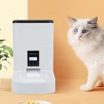 thumbnail image 4 of Dispensador Automático De Alimentos Para Mascotas, Comedero Automático Para Gatos, 4 L, Alta Capacidad, Operación Simple, Bloqueo Múltiple, Protección Fresca, Cuenco ANGGREK Otros, 4 of 8