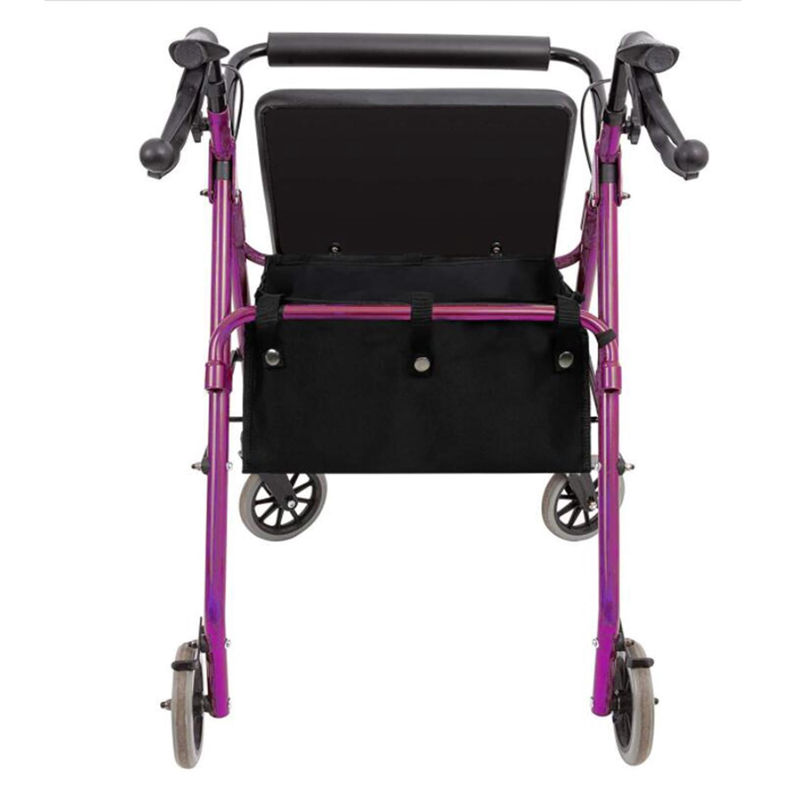 Wswqop under Seat Bag Carrying Items Foldable Large Size Tote for 4 Wheel Underseat for Seniors Storage Bag Accessories