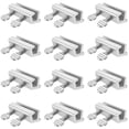 thumbnail image 1 of 12Pcs Sliding Window Locks Aluminum Alloy Child Proof Security Lock Stoppers Adjustable Window Track Locks for Vinyl Window Home Office, 1 of 7