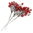 thumbnail image 6 of HOOWIFFY 3pcs Simulation Berries Artificial Berries Pick Red PVC For Company Events, 6 of 8