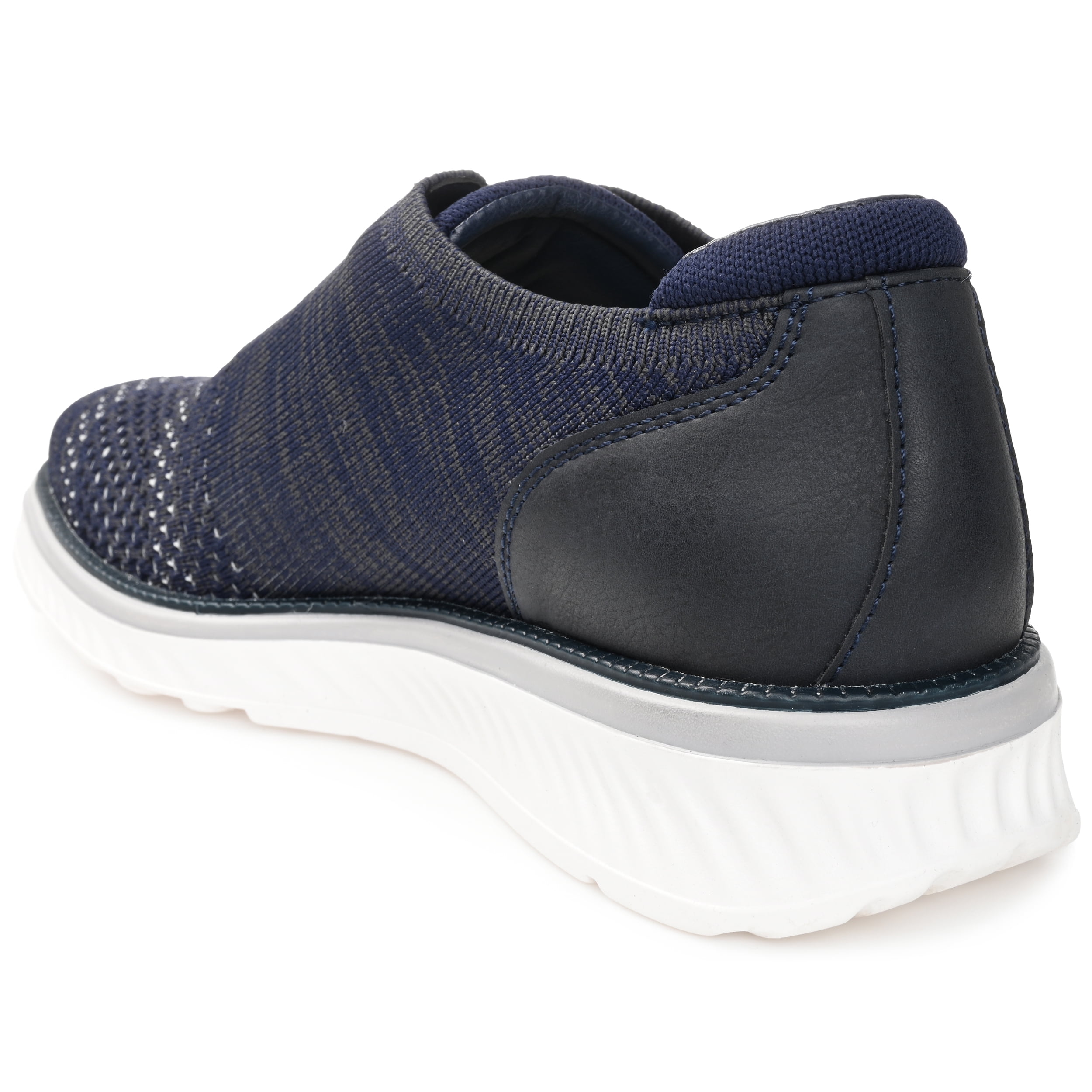 Vance Mens Marlon Tru Comfort Foam Knit Lace-up Round Toe Casual Dress Shoe