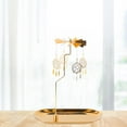 thumbnail image 4 of Portavelas giratorio candeliere de Oro Giratorio Giratorio Titular de lámpara de Té candeliere Decoración , C Fanmusic Portavelas giratorio, 4 of 6