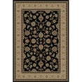 thumbnail image 1 of Infinity Home 549335 Barclay Sarouk 5 ft. 3 in. x 7 ft. 3 in. Rectangular Area Rug in Black, 1 of 5