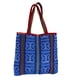 thumbnail image 1 of Bolsa Huichola MAYA MALLA malla fina estilo casual interior de tela asas largas, 1 of 3