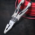thumbnail image 4 of Alicates para pelar cables antideslizantes Pinza para engarzar Pelacables portátil Terminal Crimper Multifuncional Aleación de acero 6 pulgadas Tipo 1 kenally TO000956-06, 4 of 7