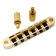 thumbnail image 3 of Wilkinson WOGB2 Puente Tune-O-Matic de 52 mm (2-3/64 pulgadas) de ancho para guitarra eléctrica estilo USA Epiphone Les Paul SG, color dorado, 3 of 5