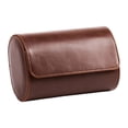 thumbnail image 4 of Estuche de viaje para relojes, caja de almacenamiento ligera para hombres y mujeres, estuche enrollable para relojes, organizador de cuero sintético Doble, 4 of 8