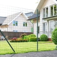 thumbnail image 2 of Outsunny Garden Fence Barrier, Welded Fence Roll Plastic-Coated Steel Green, 2 of 10