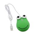 thumbnail image 1 of Wired Mouse Ergonomic Smooth Big Eyed Green Frog for Notebook Laptop Desktop, 1 of 8