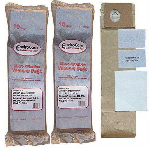 20Advance Spectrum Clarke CarpetMaster Nilfisk Commercial Upright Allergy Vacuum