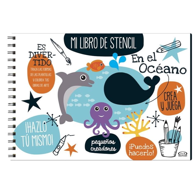 Libro de stencil Gandhi en el OCEANO