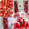 thumbnail image 2 of Jinsinto kit Arche Guirlande de Ballons de Noël 142 Pcs avec Ballons Bonbons Rouges et Blancs Boîte Cadeau Ballons pour Décorations de Fête de Noël, 2 of 5