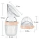 thumbnail image 2 of Extractor de Leche de Silicona Haakaa Melocotón 160 ml y Botellas, 2 of 9