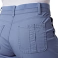 thumbnail image 2 of Bermudas cortas Lee Avey, corte holgado, cintura de punto, para mujer, azul 16, 2 of 4