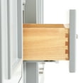 thumbnail image 6 of Ariel Stafford 85 In. Double Rectangle Sink Vanity Set With White Quartz Countertops In Grey, 6 of 11