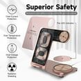 thumbnail image 3 of Wireless Charger, Aluminum Alloy 3 in 1 Wireless Charging Station for Apple iPhone/iWatch/Airpods,iPhone 14,13,12,11 (Pro, ProMax)/XS/XR/XS/X/8(Plus),iWatch8/7/6/SE/5/4/3/2,AirPods 3/2/pro, 3 of 7