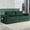 Green, variant on 92 Inches Convertible Sofa Bed Boneless 3 Seats Sleeper Sofa 3 Seater Large Couch 3-in-1 Folding Sofa Floor Sofa with Deep Seat No Assemble Required