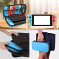 thumbnail image 7 of TSV Carrying Case Fit for Nintendo Switch, 12-in-1 Accessories Bundle with Protective Travel Pouch, Clear Cover Case, Screen Protector, Silicone Cover Fit for Joy-Con, 7 of 7