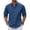 Navy, variant on OIOLOYJM Men's Long Sleeve Button Down Shirts Dressy Casual Collared Business Work Shirt Beach Wedding Vacation Shirts Pink S