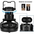 thumbnail image 5 of Portable Led Camping Lantern With Ceiling Fan - Hurricane Emergency Survival Kit, 5 of 5