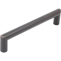 Contemporary Round Cabinet Pull, 128 Millimeters, Zinc Base Material, Vintage Bronze by Stone Harbor Hardware