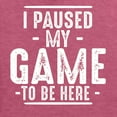 thumbnail image 6 of Wild Bobby I Paused My Game to Be Here Funny Video Gamer Joke Unisex Hoodie Sweatshirt, 6 of 6