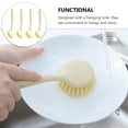 thumbnail image 2 of UPKOCH Pan Brush Beige PP 4Pcs Long Handle Multipurpose Cleaning, 2 of 8