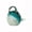 Green with white and gold flecks, variant on Hand Blown Glass Bluebird of Figurine,  Decorative Statue for Home Office Shelf Window Display