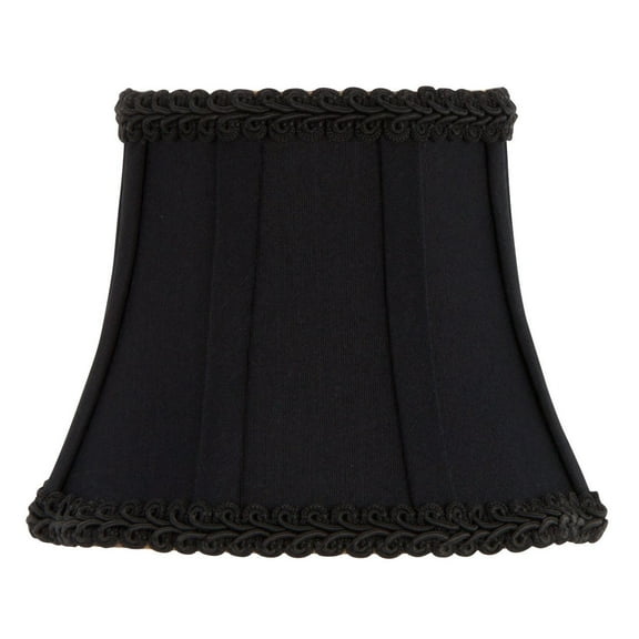 Black Silk 4 Inch Wall Sconce Chandelier Half Shade